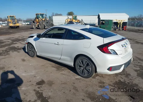 2016 Honda Civic Ex-L from USA, damaged, VIN 2HGFC3B73GH357726